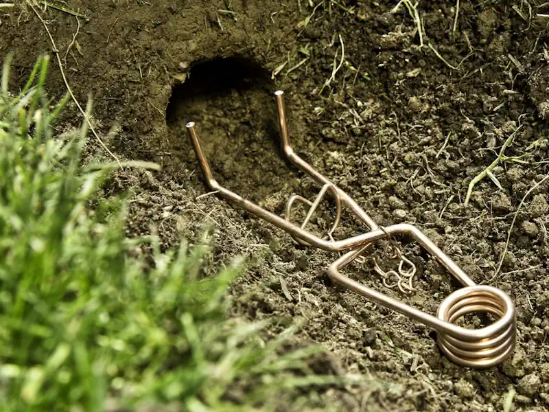 Pièges mécaniques à taupes utilisés par notre taupier à Rouillé